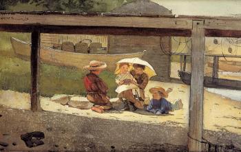 Winslow Homer : In Charge of Baby